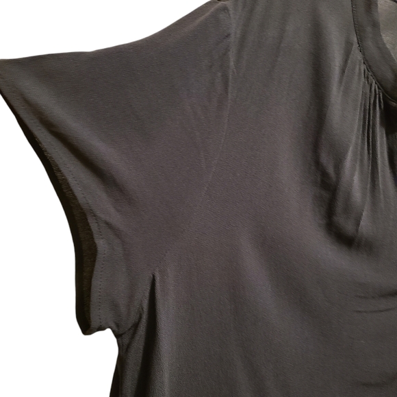 Halston button-up short-sleeve shirt dress XL - Picture 4 of 6